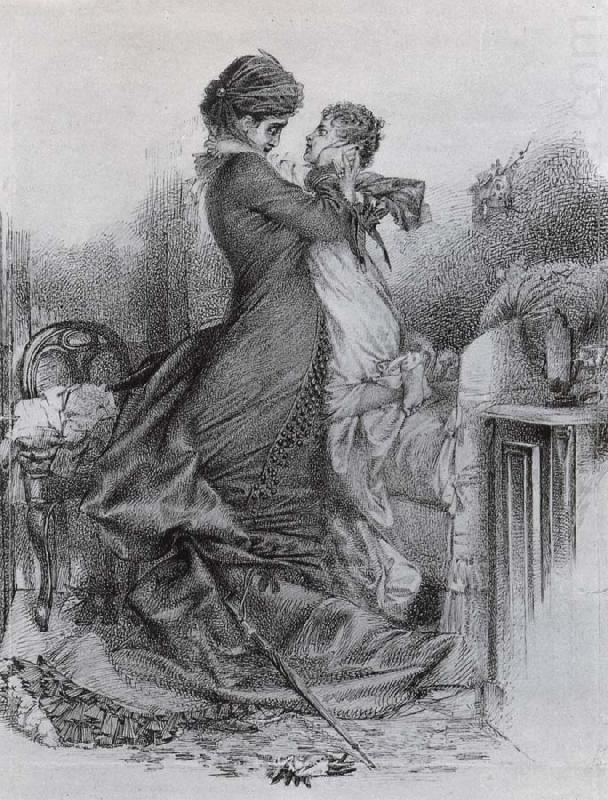Anna Karenina and Her Son, Mikhail Vrubel